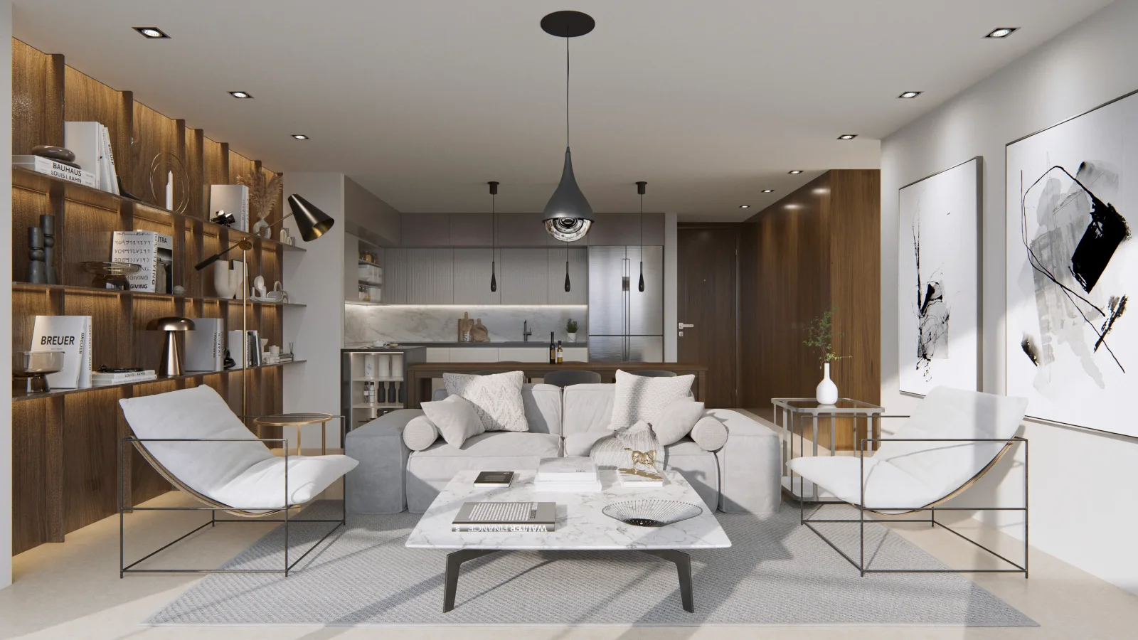 Render Interior — El Cayeno Apartments, Villavicencio, Colombia